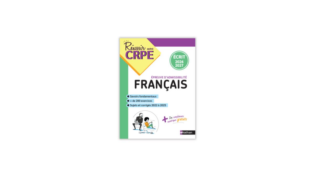 Page De Garde Crpe 2019 épreuve D'admission www.nathan.fr