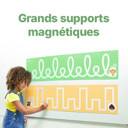 Grands supports magnétiques
