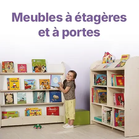 Meubles à étagères et à portes