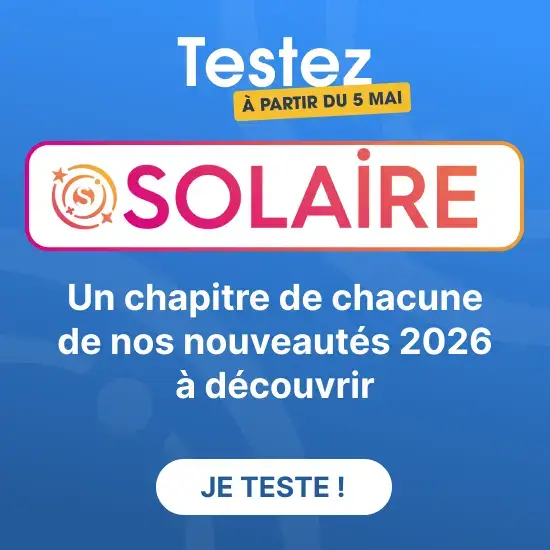 Testez un chapitre de nos nouveautés sur SOLAIRE