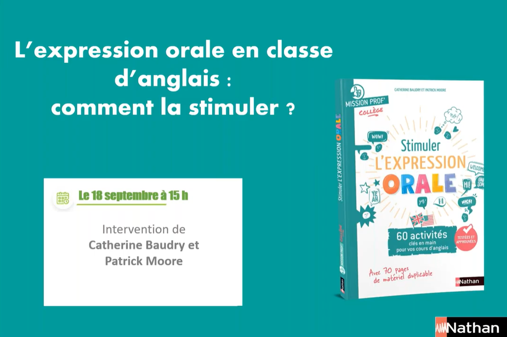 Vignette Webinaire Mission Prof' : Comment stimuler l'expression orale en classe ?