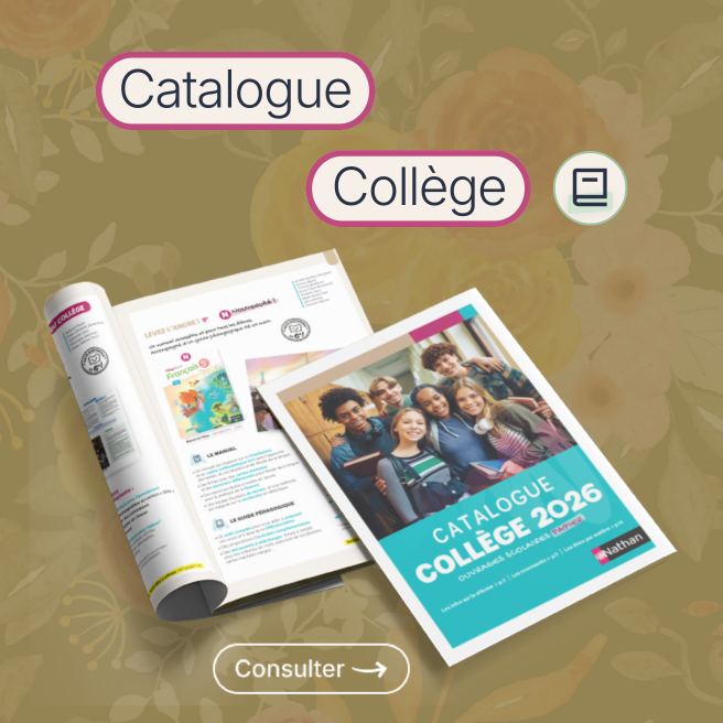 Catalogue collège ouvrages papier 2026