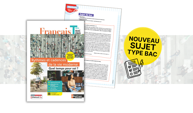 Image du nouveau sujet type en Français Bac Pro