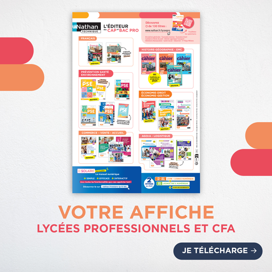 Affiche Lycées Pro et CFA 2026-2027