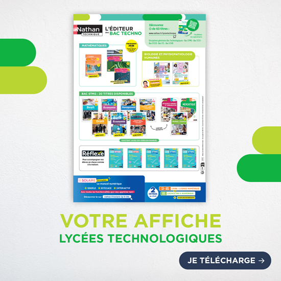 Affiche Lycées Technologiques 2026-2027