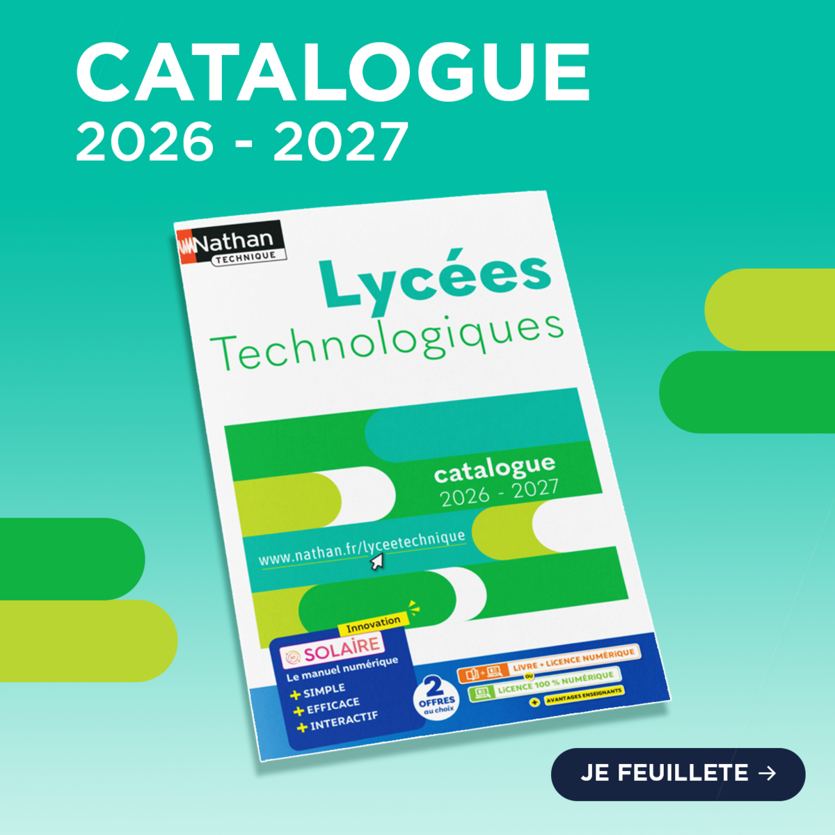 Catalogue Lycées Technologiques 2026-2027