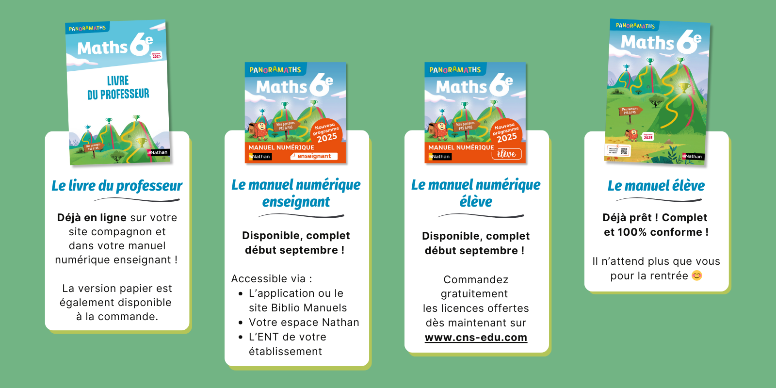 Offre Panoramaths 6e