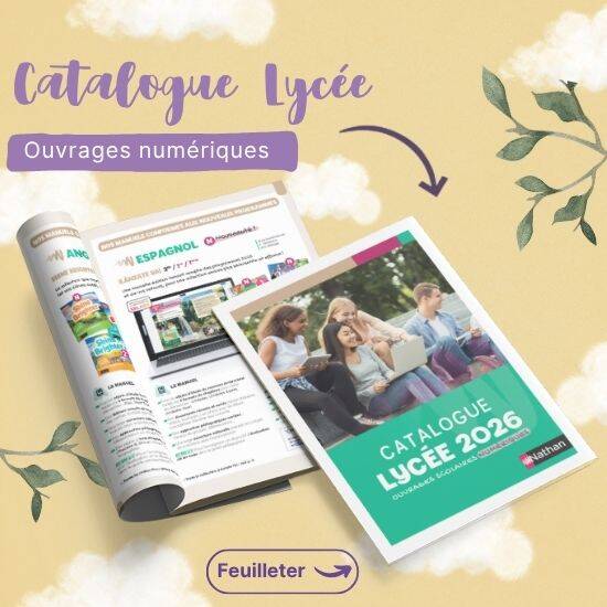 Catalogue lycée général ouvrages numériques