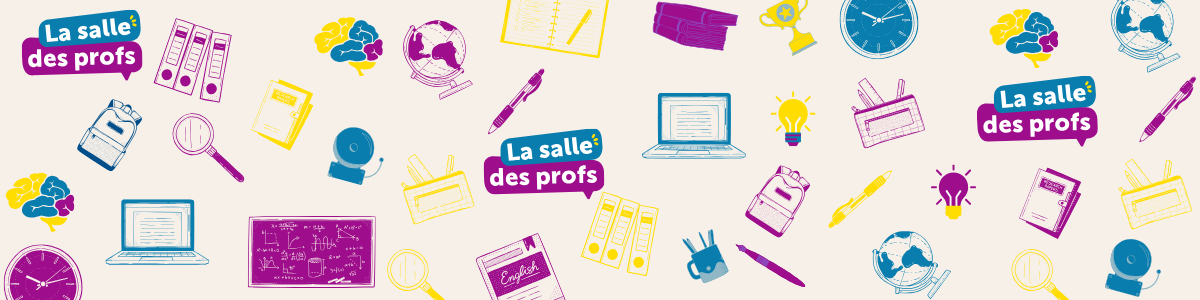 Image du bandeau pour le minisite La salle des profs