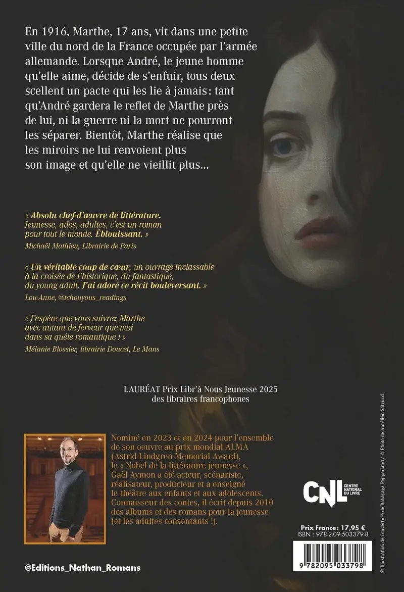 17 ans à jamais - Une traversée flamboyante du XXe siècle à la recherche d'un amour perdu - Roman - 9782095033804 - Couverture verso