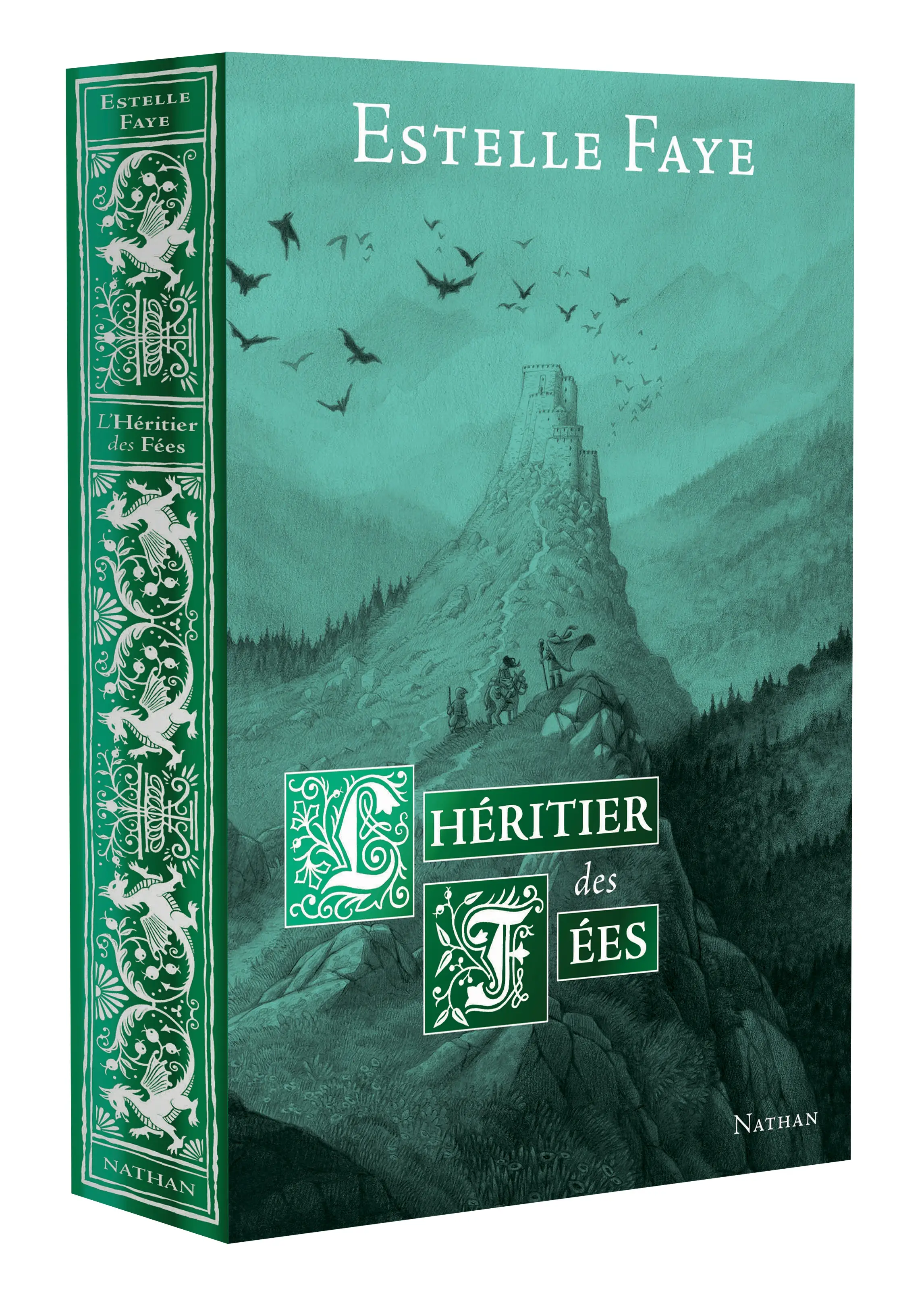 L'héritier des fées - Une fantasy historique au coeur des châteaux cathares - Roman - 9782095037949 - 3D_dos