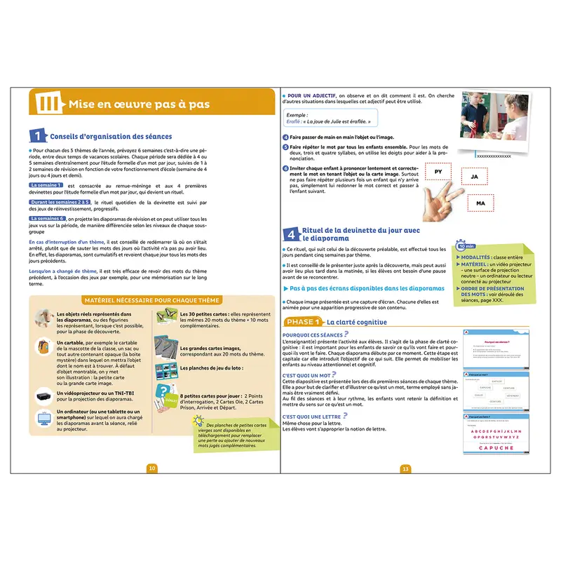 Apprentilangue - Rituels de vocabulaire PS - Coffret pédagogique - 9782091242965 - 