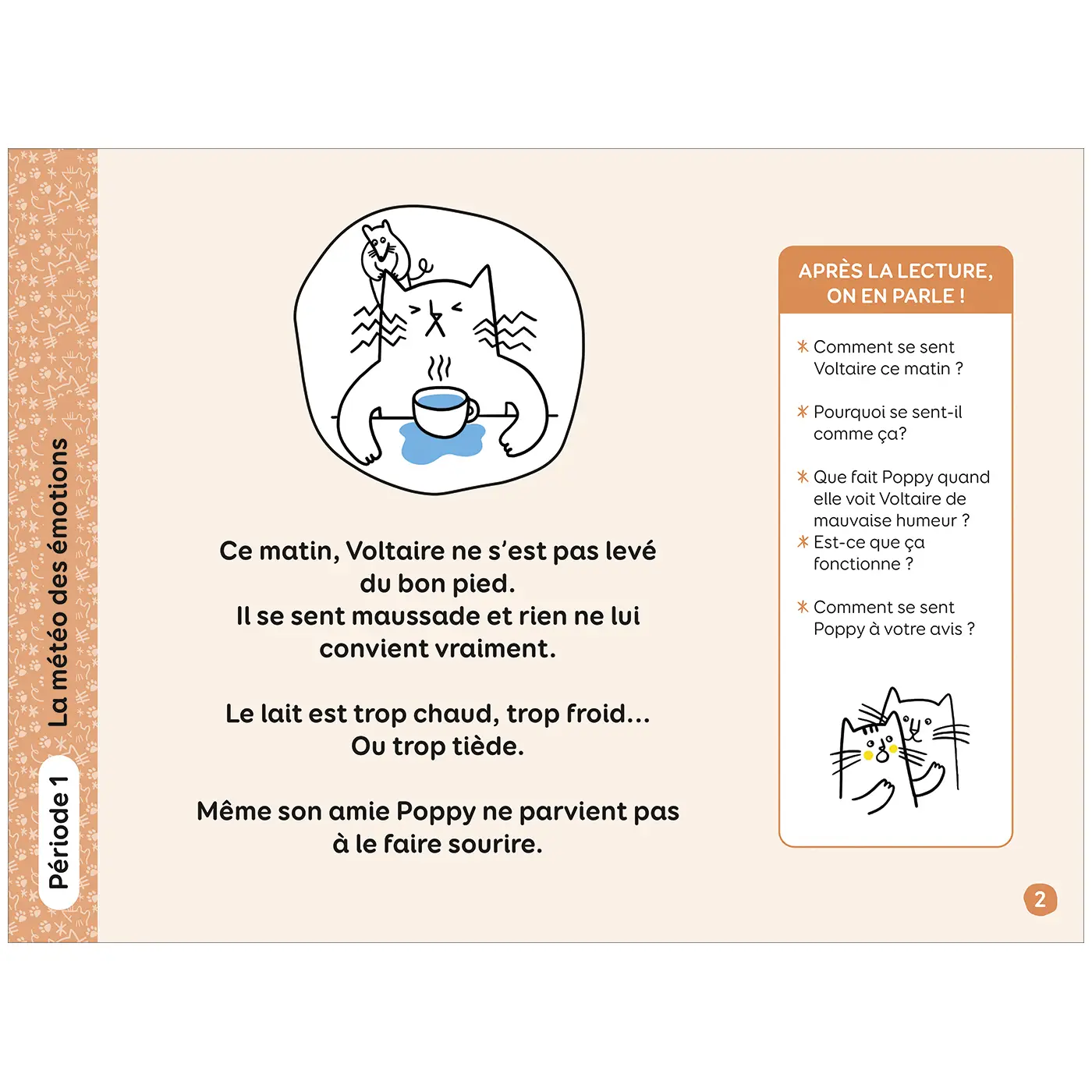 Apprivoiser les émotions avec les zamizen - Chevalet + Guide pédagogique - Matériel collectif - 9782095049676 - Apprivoiser les émotions avec les Zamizen Chevalet 2