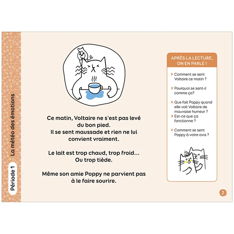 Apprivoiser les émotions avec les zamizen - Chevalet + Guide pédagogique - Matériel collectif - 9782095049676 - 