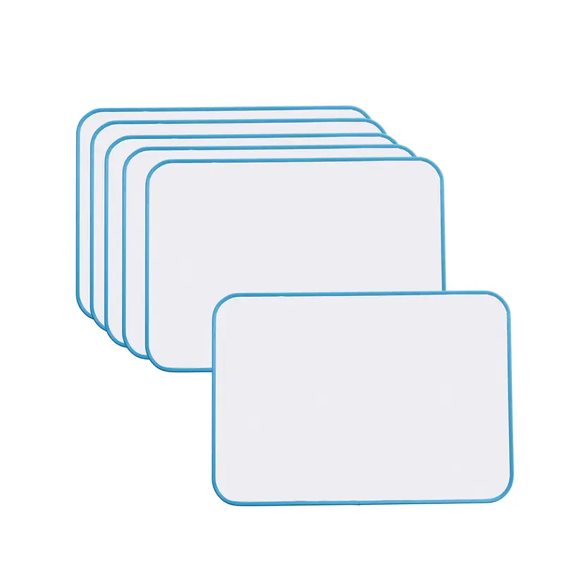 Ardoise blanche magnétique - Lot de 6 - Atelier - 3133093884589 - 