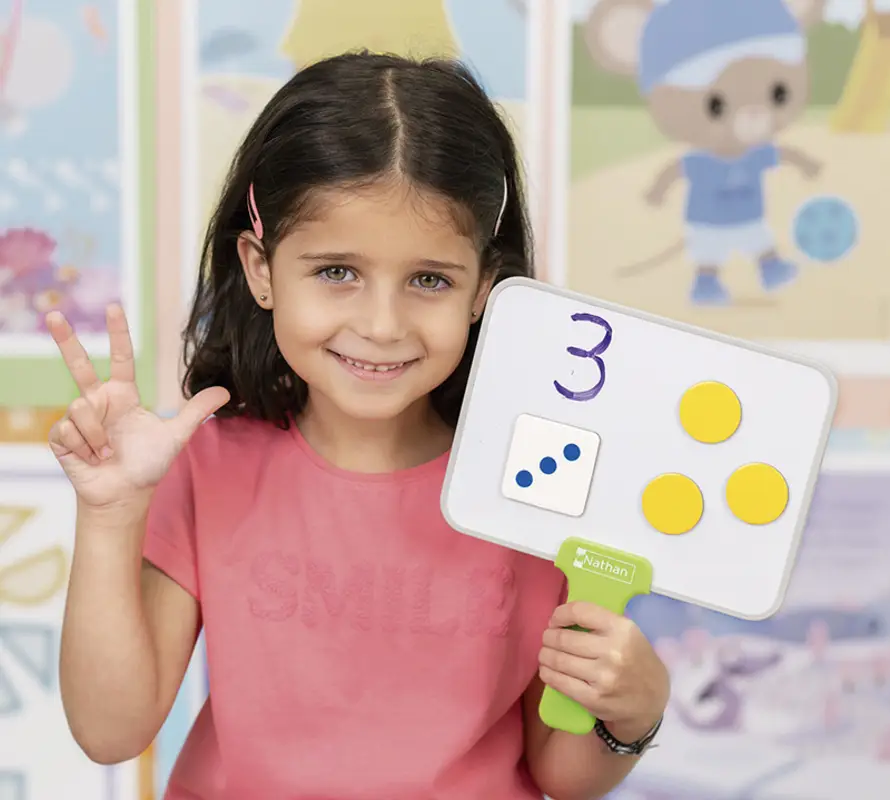 Ardoise magnétique à manche - Lot de 2 - Atelier - 3133099145790 - 