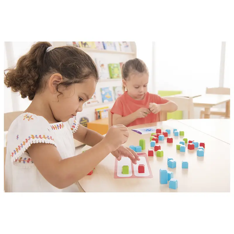 Atelier cubes et nombres 1 pour 2 enfants - Atelier - 3133093430052 - 