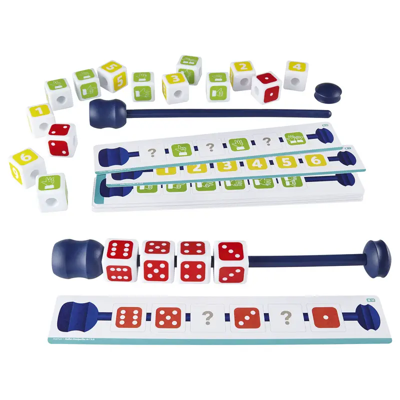 Atelier Maxiperles de 1 à 6 - Pour 2 enfants - Atelier - 3133093333650 - 