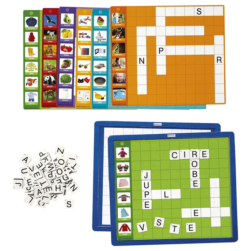 Atelier Mots croisés 2 pour 2 enfants - Atelier - 3133093369307 - 