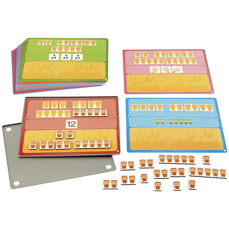 Atelier Zigomaths 2 pour 2 enfants - Les nombres de 7 à 12 : composer et décomposer les quantités - Atelier - 3133093880741 - 