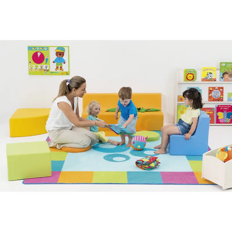 Banquette orange - Équipement - 3133093728838 - CATALOGUE