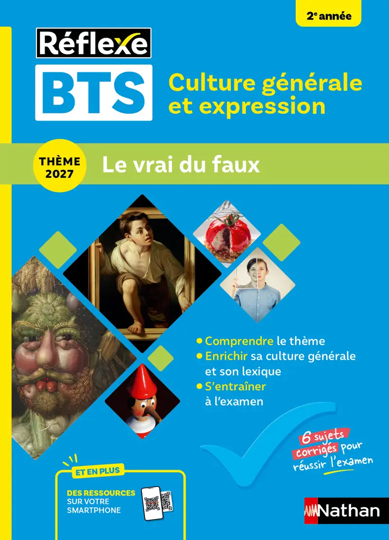 BTS - Culture générale et expression - Nouveau thème épreuve 2027 - Toutes filières - Livre parascolaire - 9782095072216