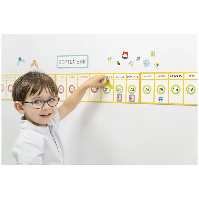 Calendrier magnétique à construire - Atelier - 3133099099659 - 