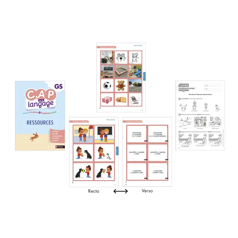 CAP sur le langage - Coffret pédagogique - 9782091242927 - 