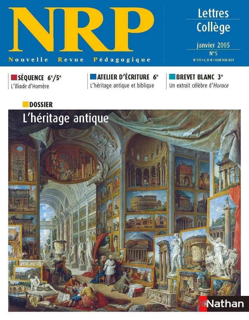 Collection NRP : L'héritage antique (Format PDF) -  - 9782091113470