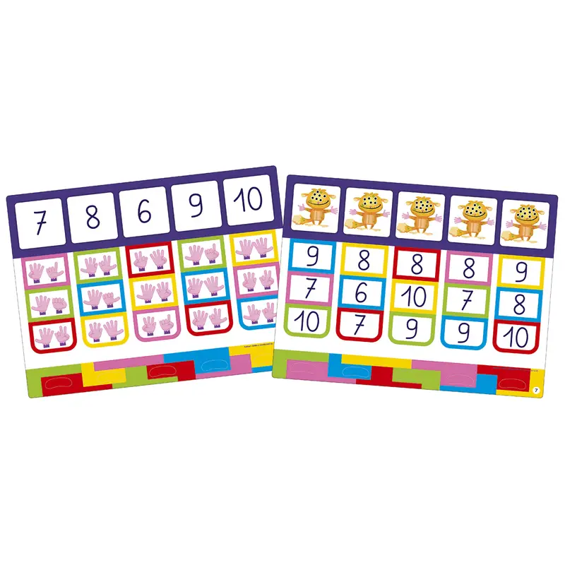 COLORCODE - Les monstres à compter de 1 à 10 GS - Fichier d'exercices - 9782095033781 - 