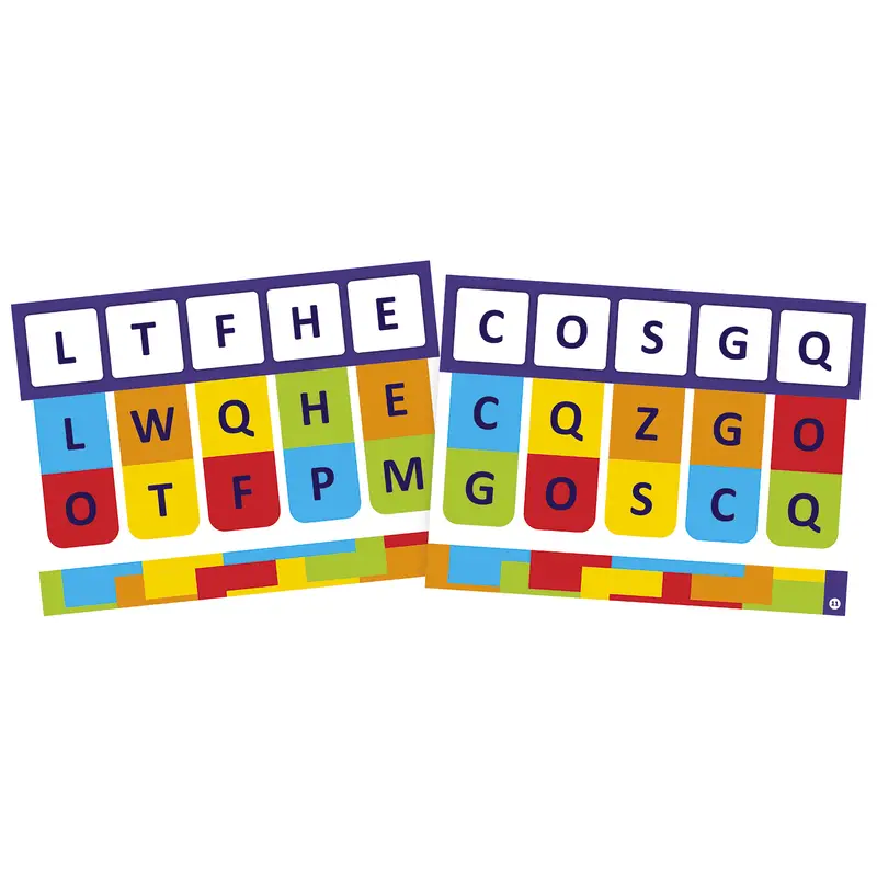 COLORCODE - Lettres capitales - Jeu - 9782095015664 - 