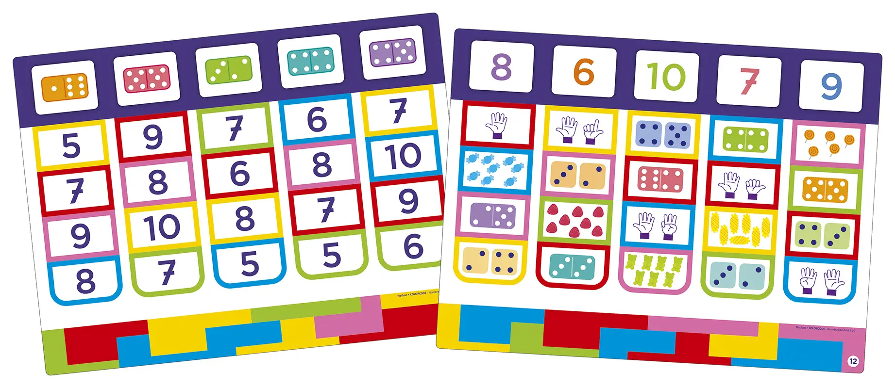 COLORCODE - Nombres de 6 à 10 - Jeu - 9782095060954 - 