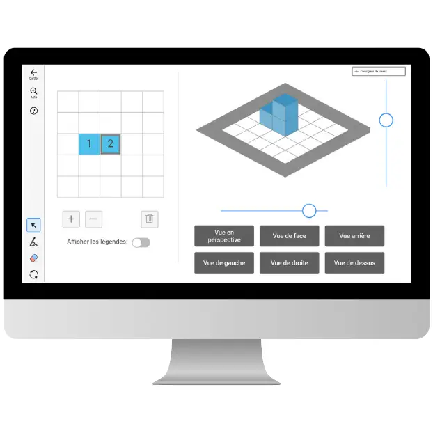 Outil numérique de maths Collège Nathan-Origami  -  - 9782095057619 - Concept mathématique : je travaille avec les cubes