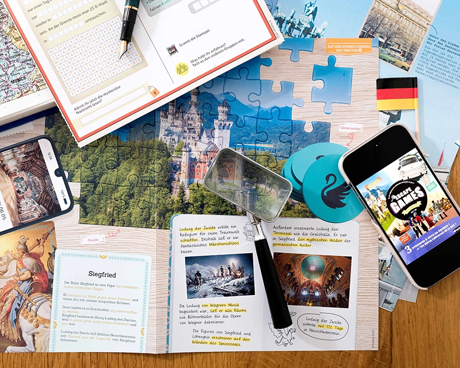 Escape game Allemand - Fichier ressources - 9782091780597 - contenu pochette