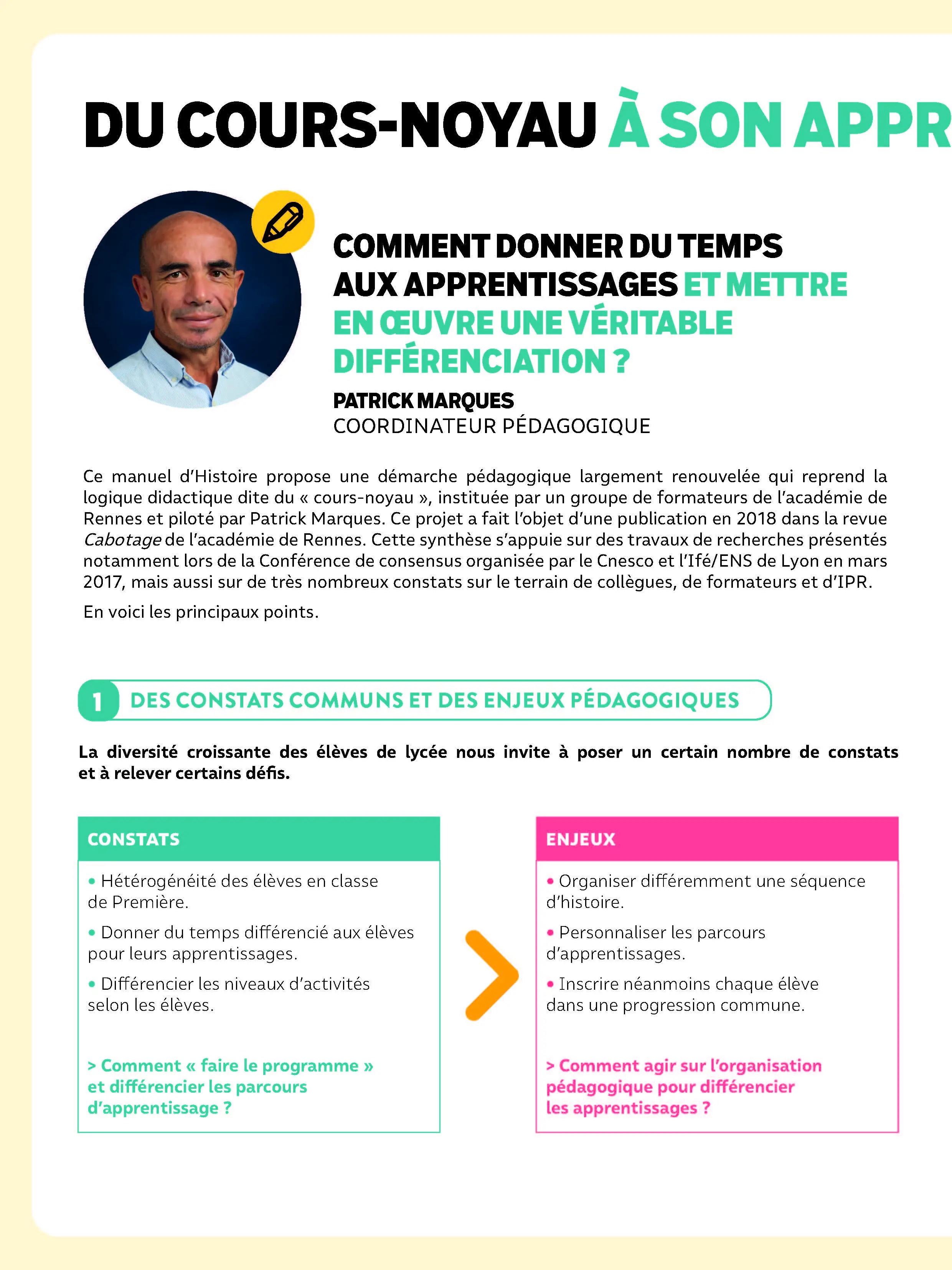 Histoire 1re - G. Le Quintrec - Livre de l'élève - 9782095048778 - Cours noyau 1