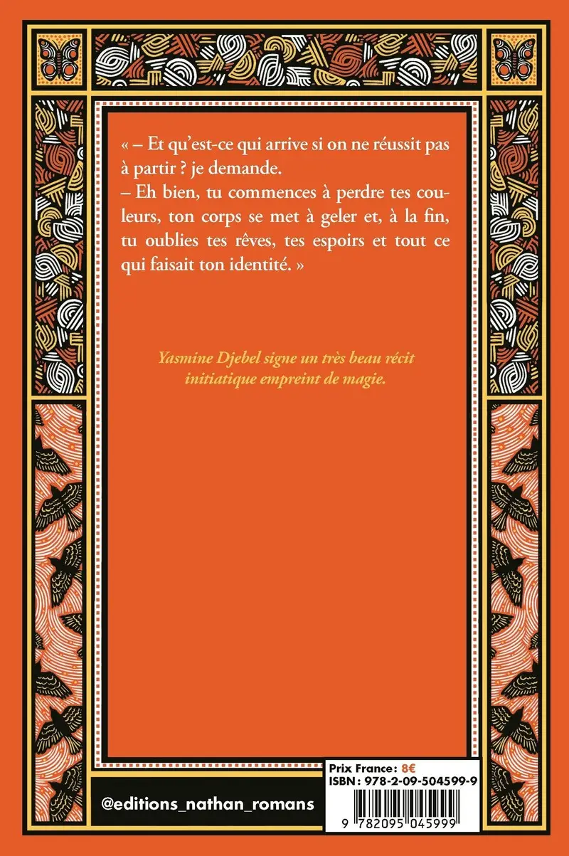 Court toujours : Les maux de poussière - Dès 13 ans - Roman - 9782095045999 - Couverture verso