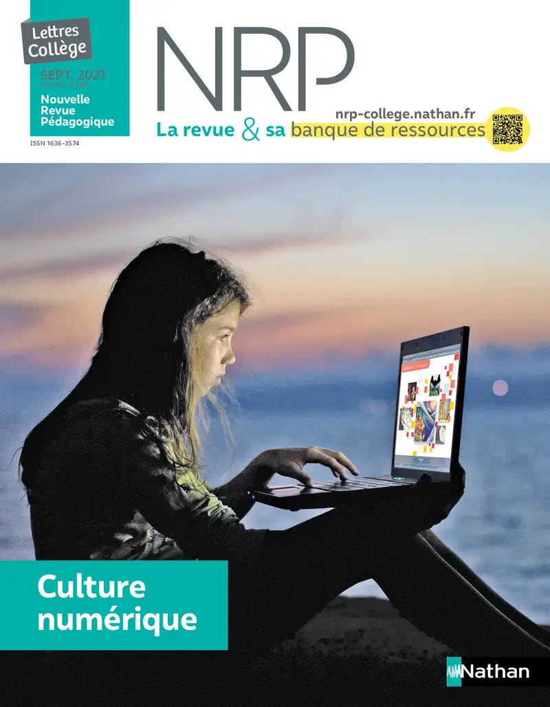 Culture numérique - Revue N°675 - NRP Collège Septembre 2021 (Format PDF) -  - 9782091167695
