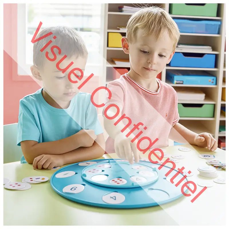 Discolud - Nombres et quantités de 1 à 6 - Jeu - 3133093883797 - 