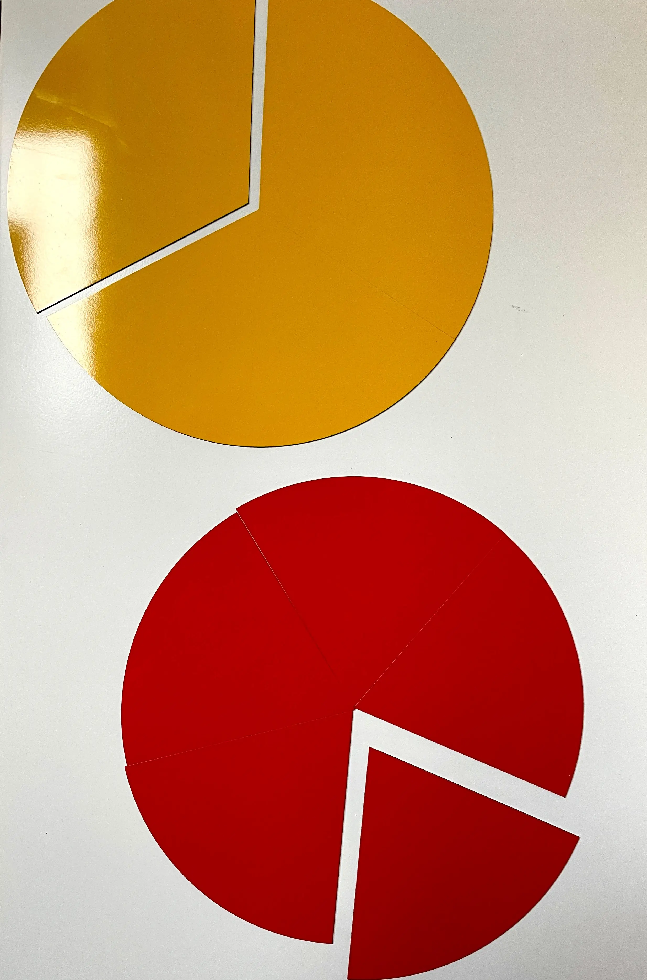 Matériel de manipulation - Disques et bandes fractions magnétiques - Grand format - Matériel collectif - 3133099142508 - Disques magnetiques