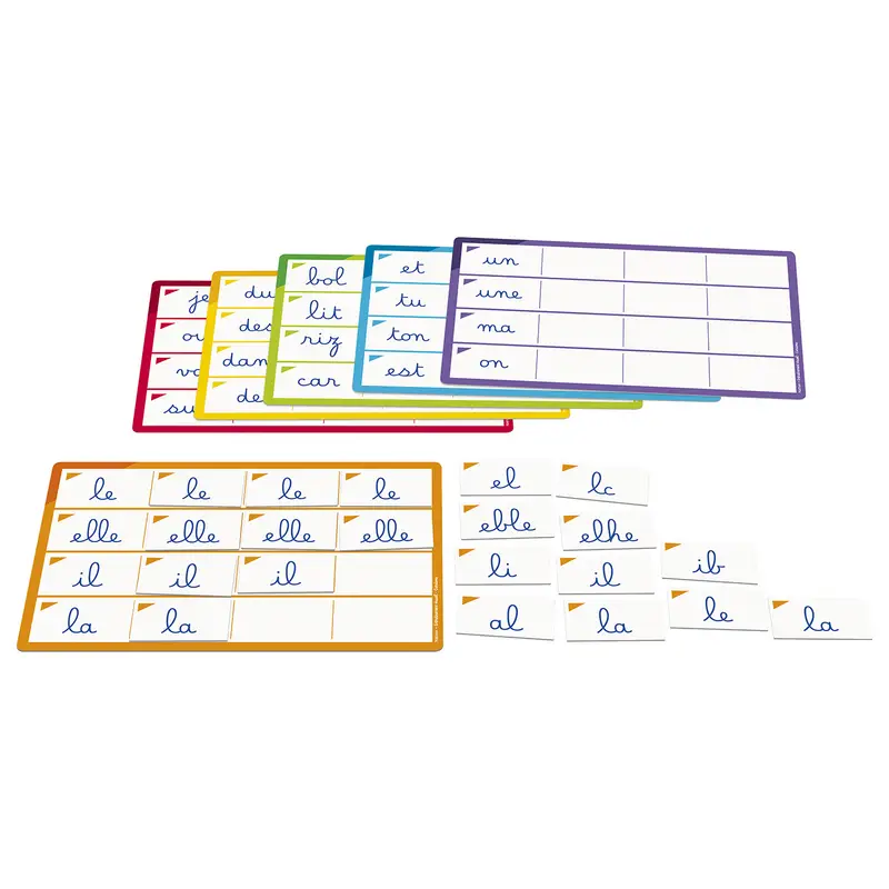 Entraînement visuel - Cursives - Atelier - 3133093405128 - 