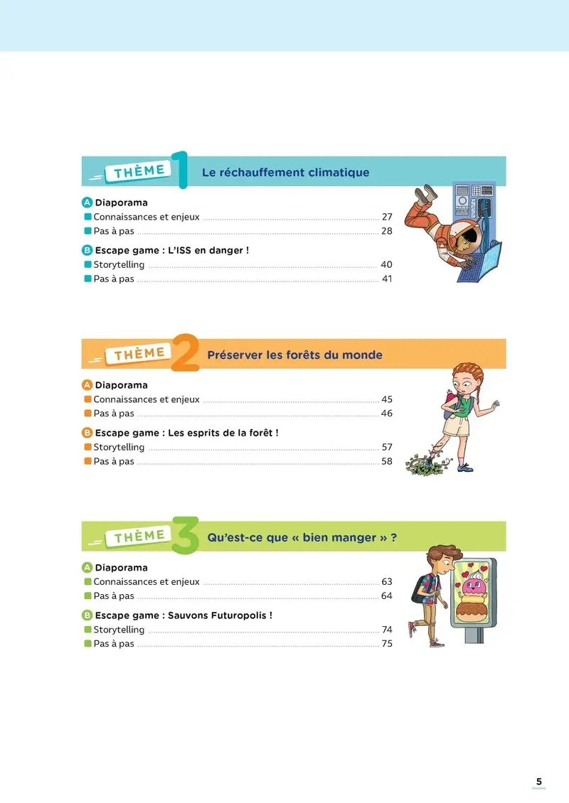 Escape Games Développement durable - CM - Fichier ressources - 9782091252056 - Escape Games Développement durable - CM