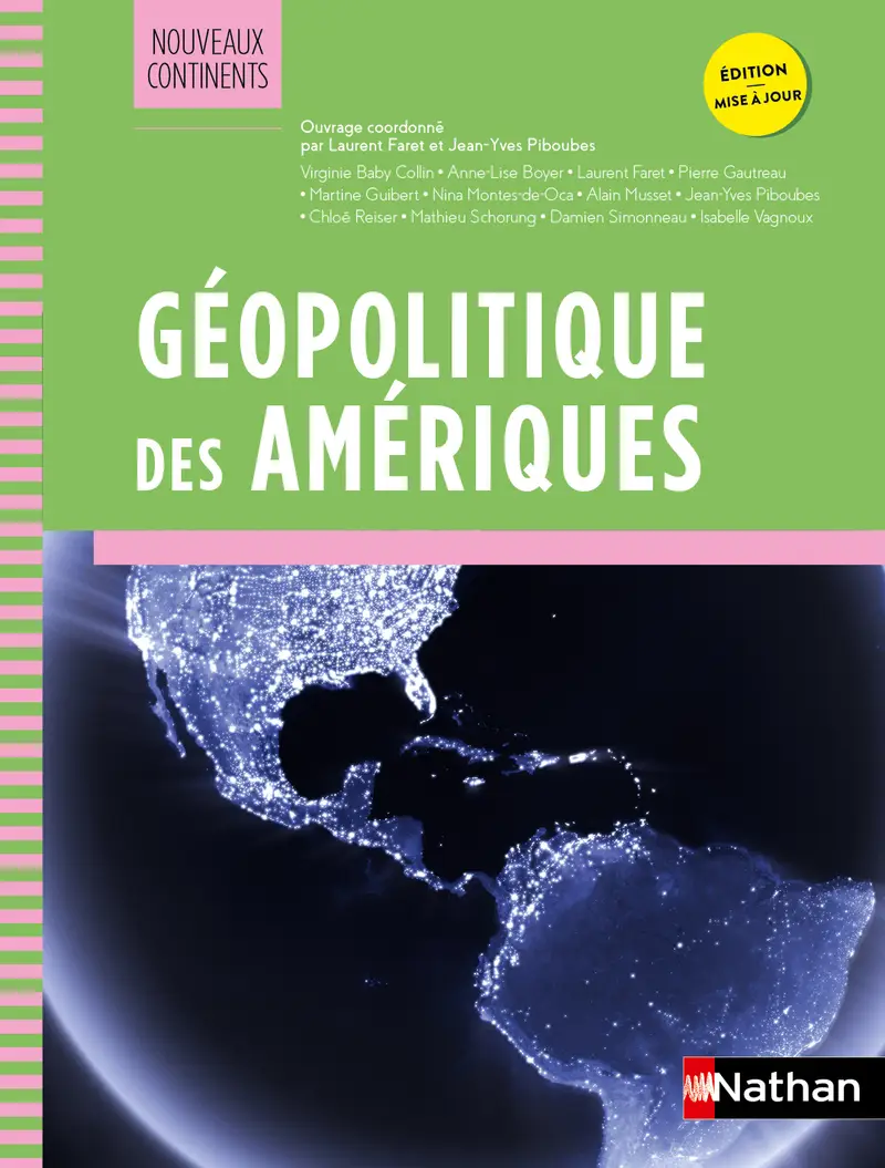 Géopolitique des Amériques - Nouveaux continents - Prépa ECG -  - 9782095067328