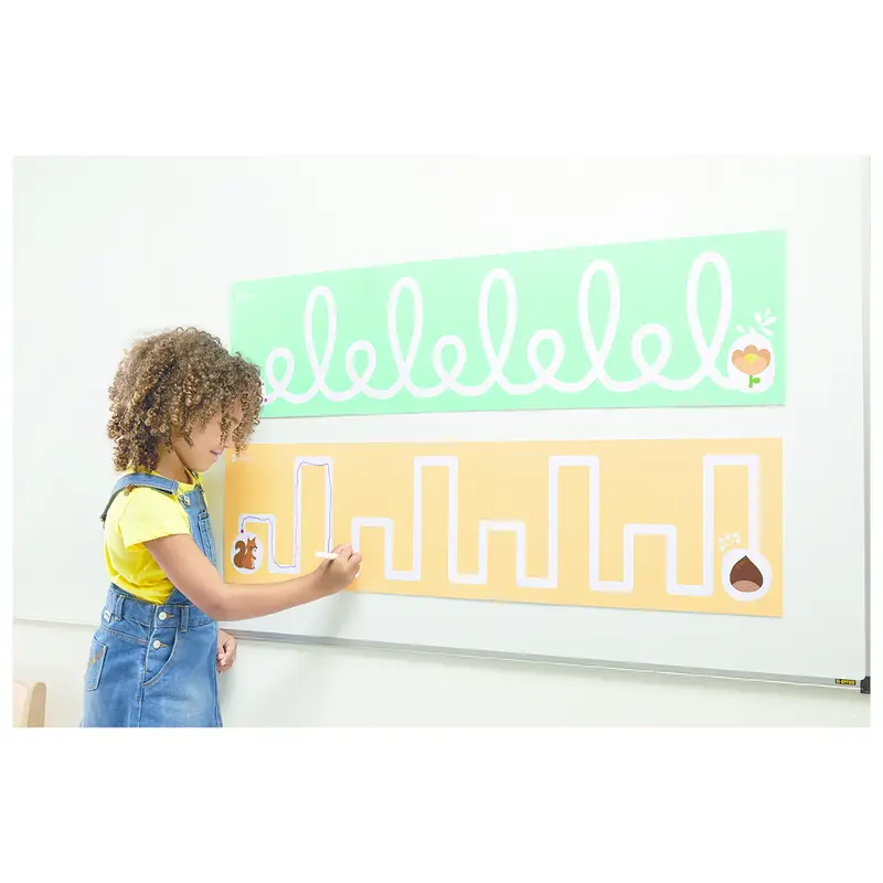 Grands supports magnétiques - Tracés graphiques - Les créneaux - Atelier - 3133099085928 - 