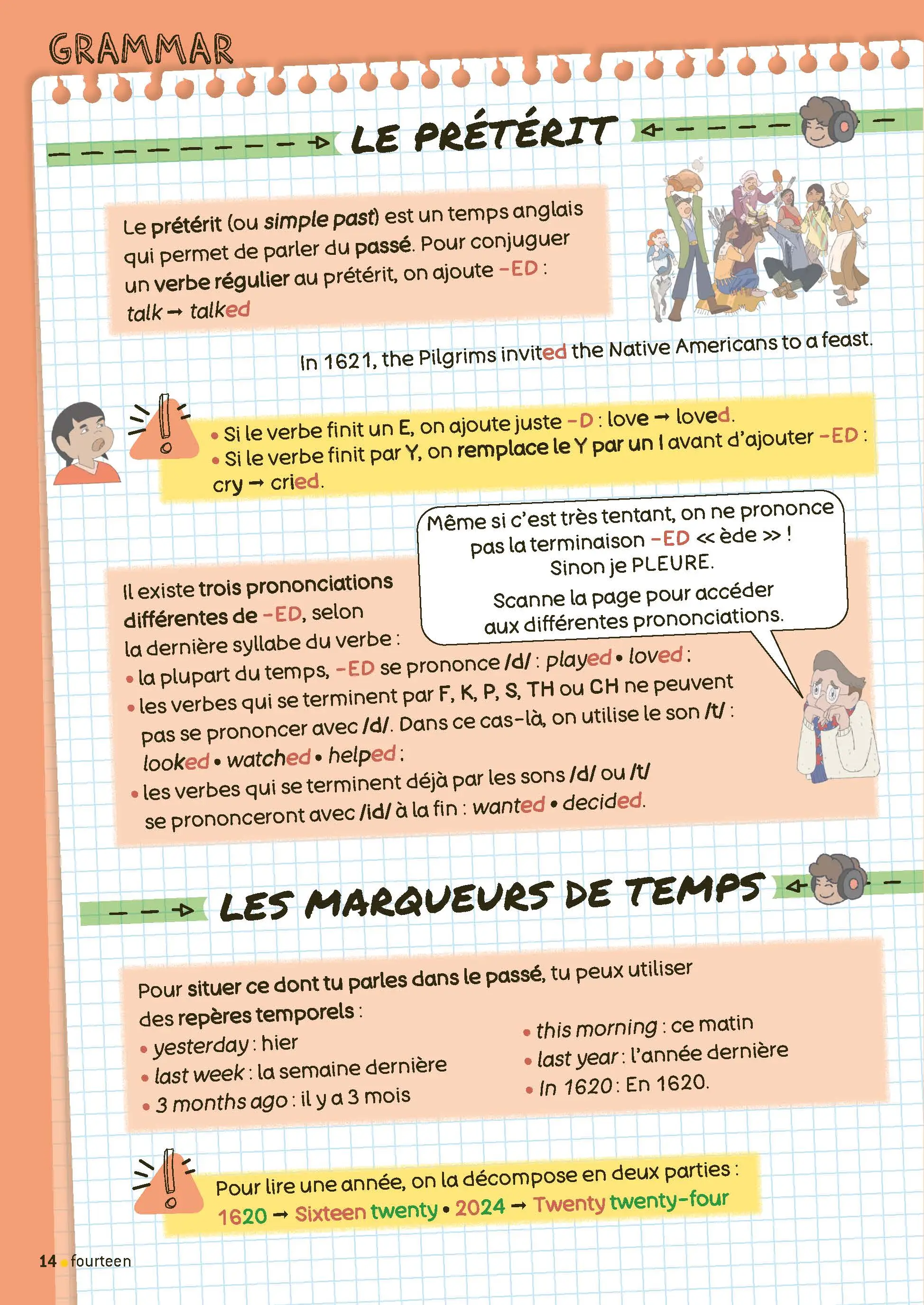 Panic in U.S.History! - Collection Bubble up : les BD pour apprendre et réviser l'anglais / niveau intermédiaire (A2 / B1) - Cahier de l'élève - 9782095048006 - image 6