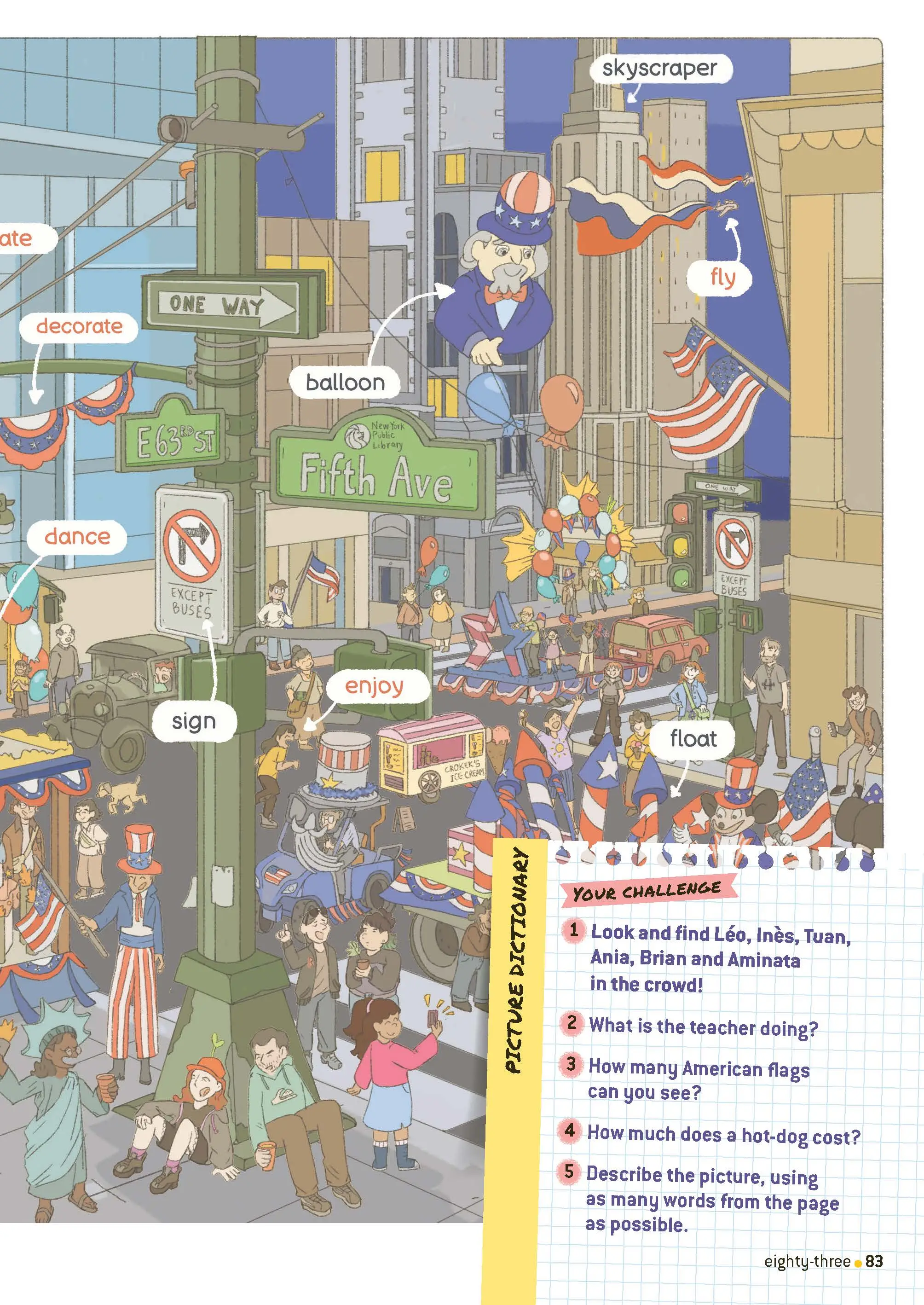 Panic in U.S.History! - Collection Bubble up : les BD pour apprendre et réviser l'anglais / niveau intermédiaire (A2 / B1) - Cahier de l'élève - 9782095048006 - image 8