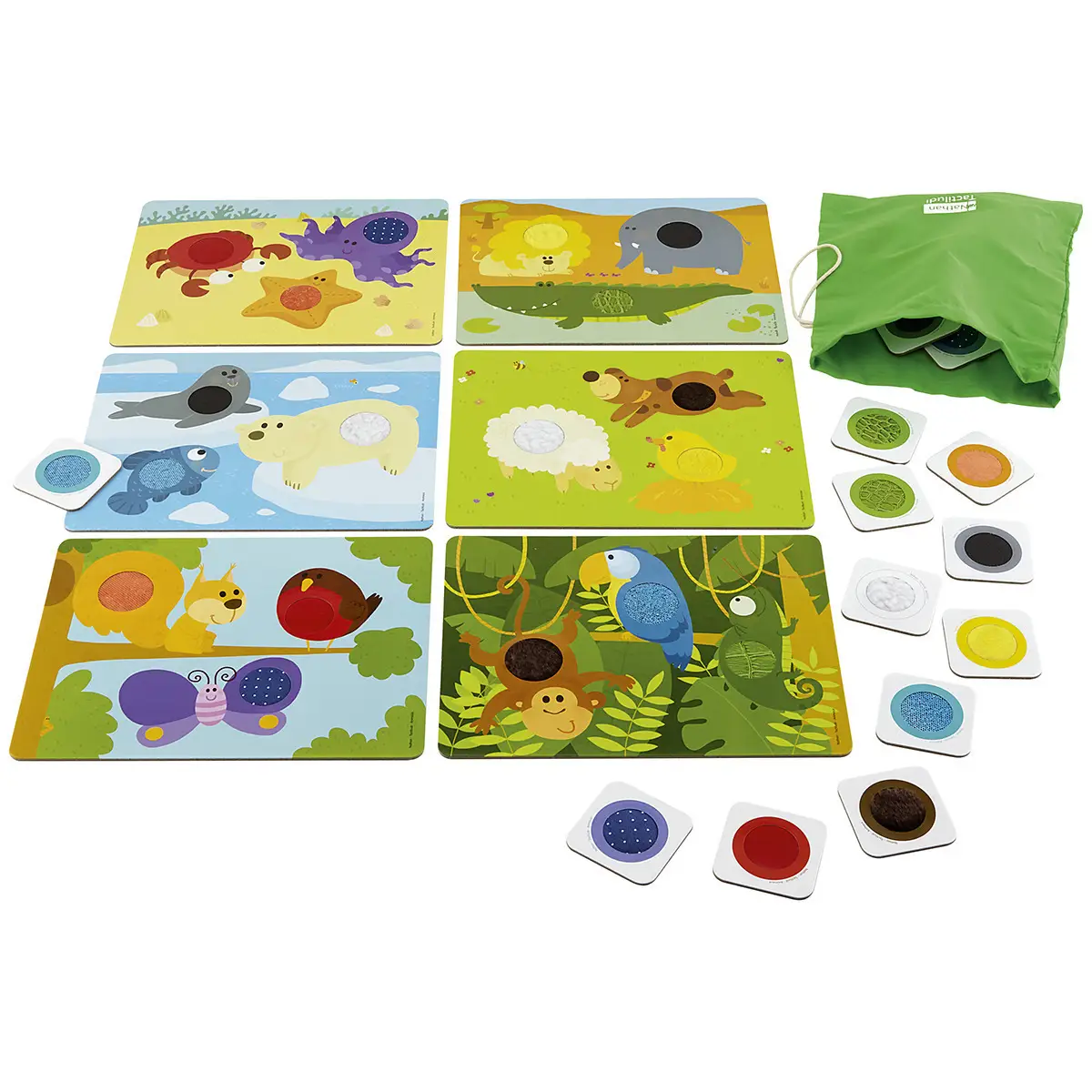 Tactiludi Animaux - Jeu - 3133093371348 - Image produit 1
