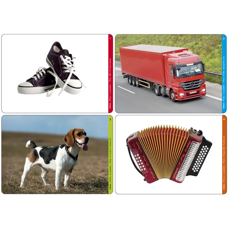 Imagier photos - Le quotidien - Boîte imagier - 3133093422200 - CATALOGUE