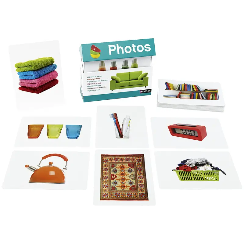 Imagier photos - Les Objets de la maison - Boîte imagier - 3133093371508 - 