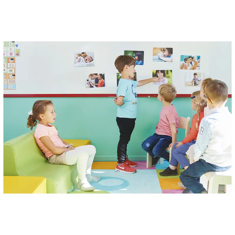 Imagier photos - Les verbes - Boîte imagier - 3133093428134 - 