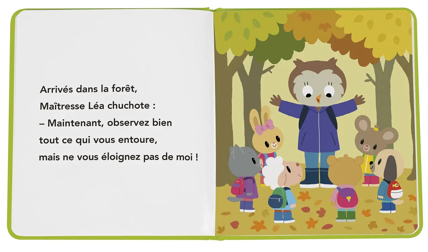 Kimi part en forêt avec sa classe -Album - Albums - 9782095043360 - J'apprends avec Kimi - Kimi part en forêt avec sa classe - Album  1